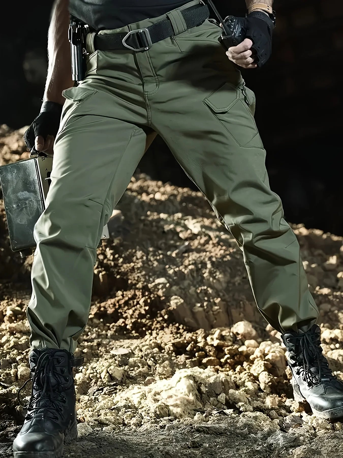 Apex TactFlex™ – Multifunctional Tactical Cargo Pants + Tactical Belt