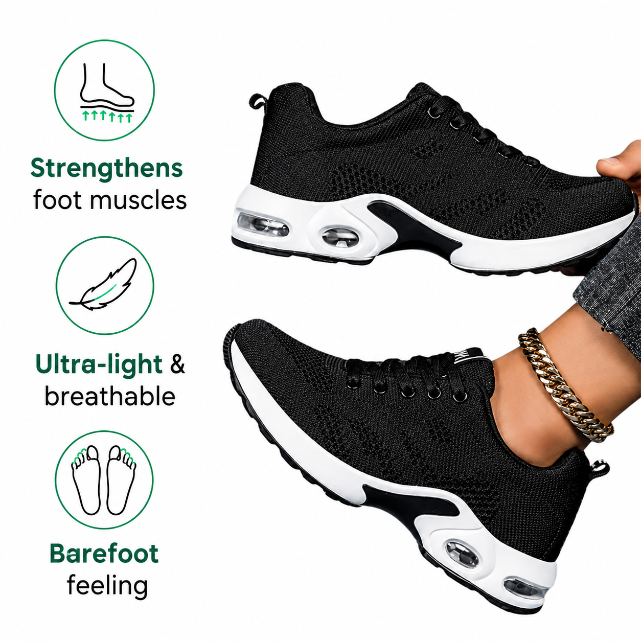 ErgoFit Sneakers - Orthopedic Shoes for Everyday Comfort