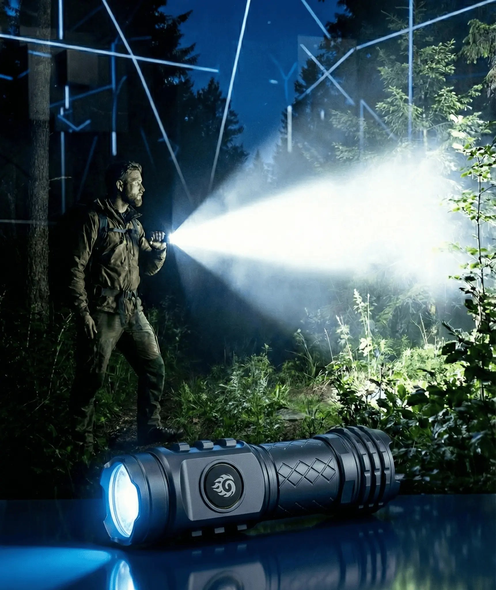 Mini Power Flash – Portable Indestructible Tactical Flashlight